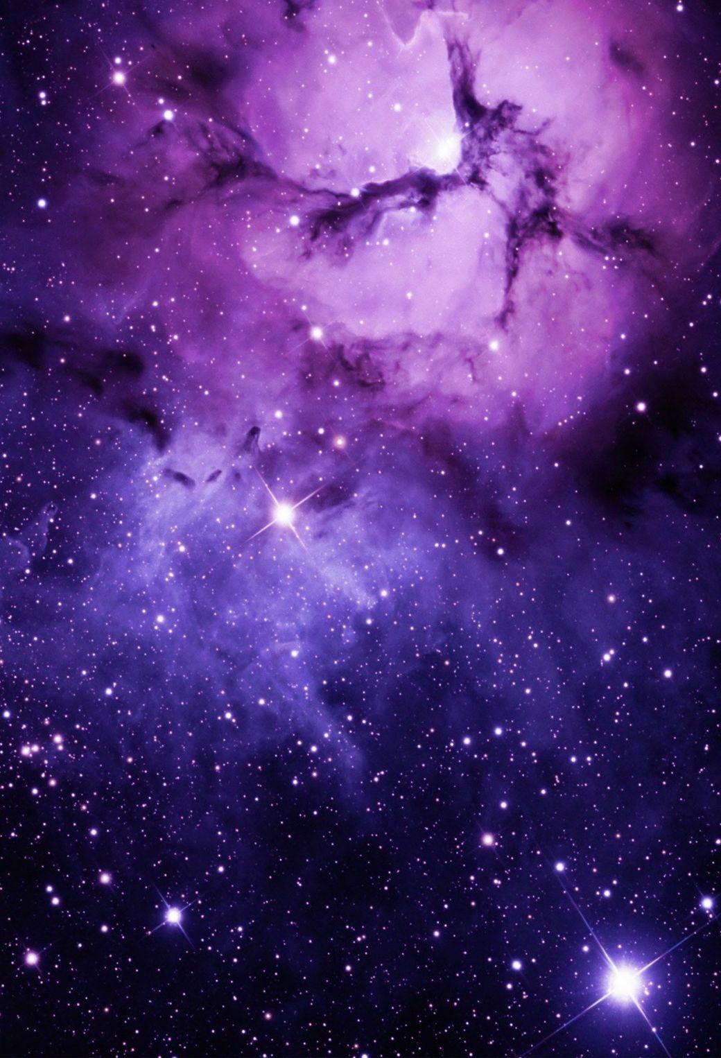 1040x1526 Purple Galaxy Background