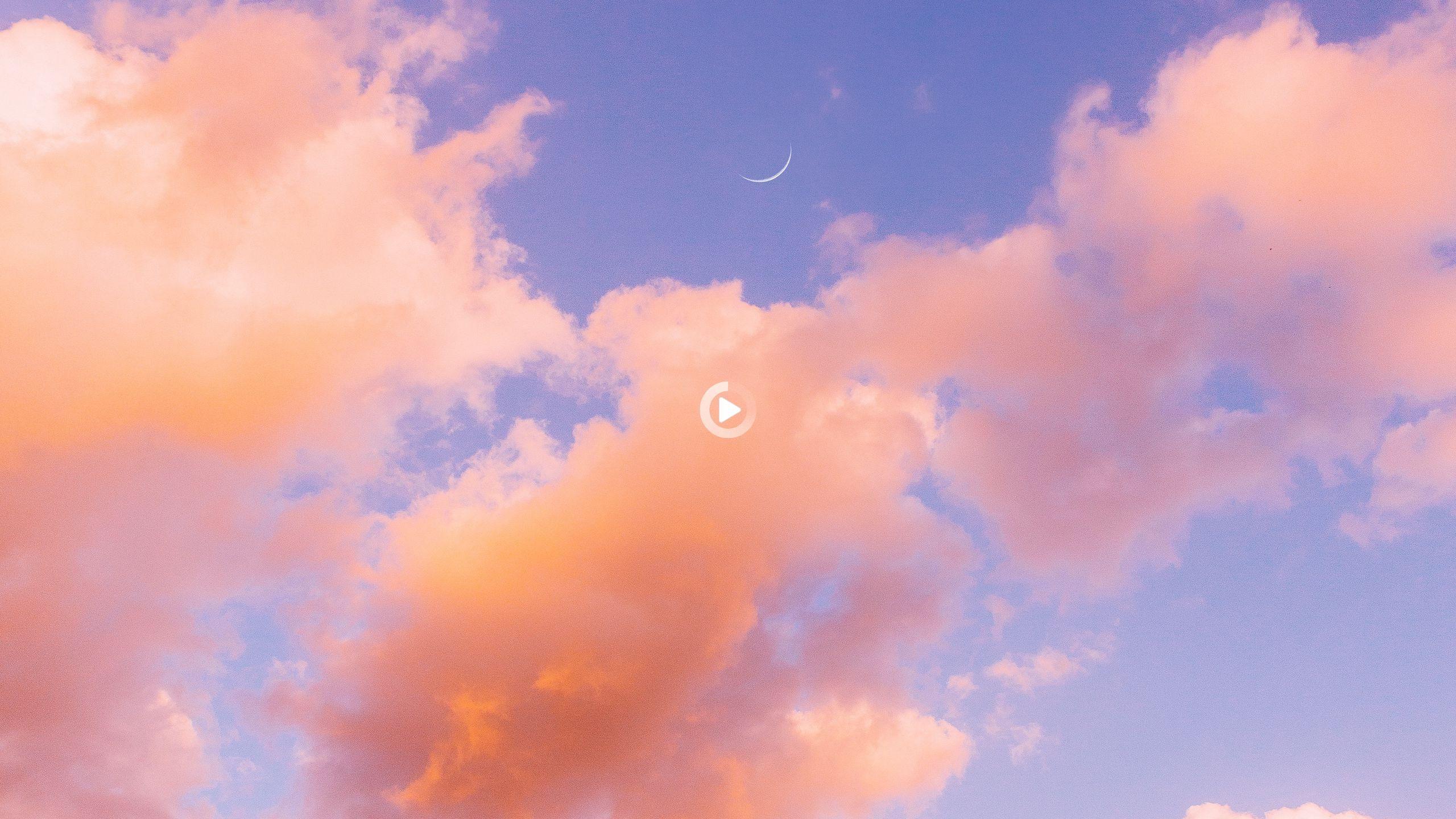 Sky desktop wallpaper pastel paper  Free Vector  rawpixel