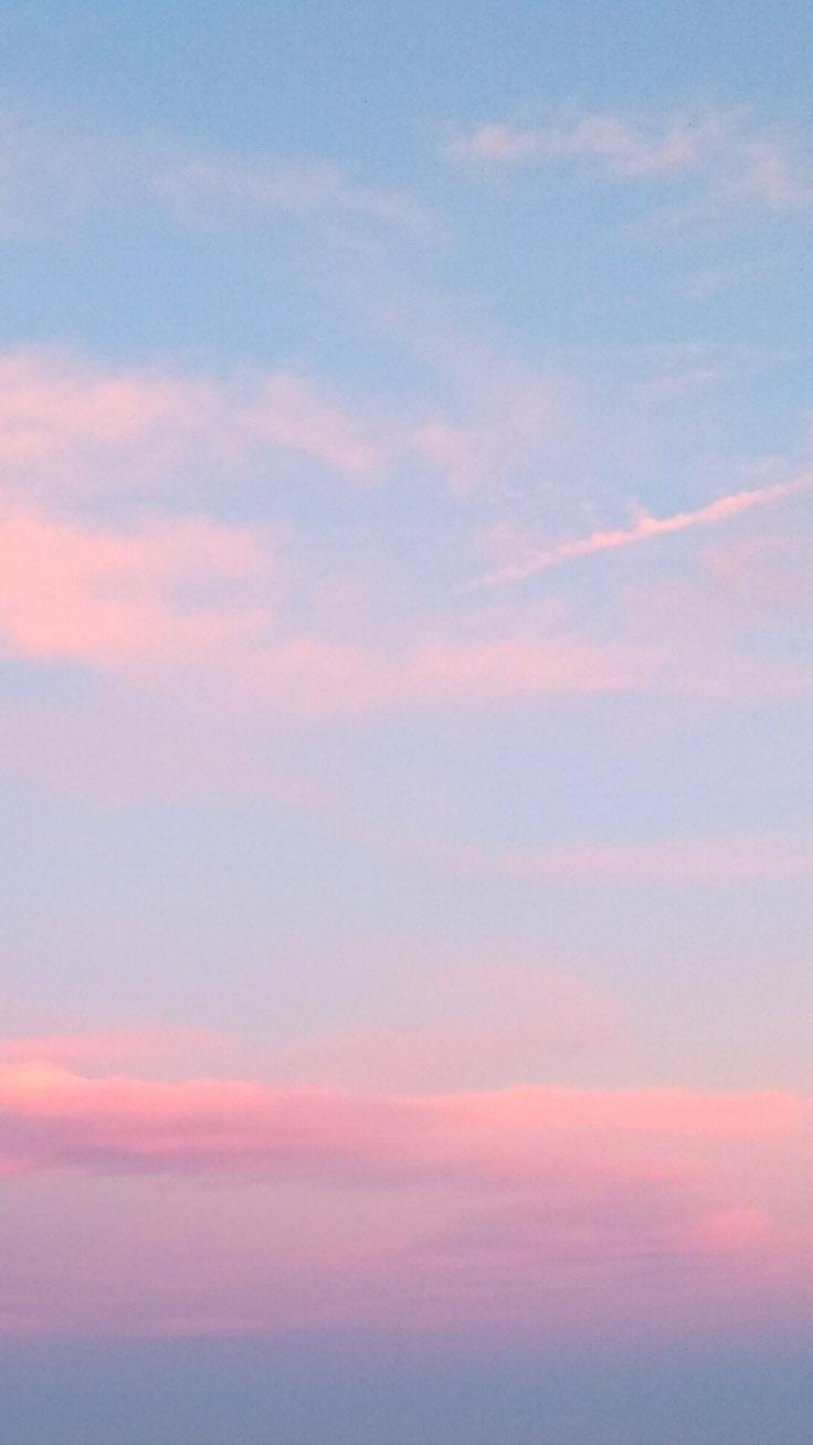 736x1308 Pink Clouds Aesthetic Wallpaper