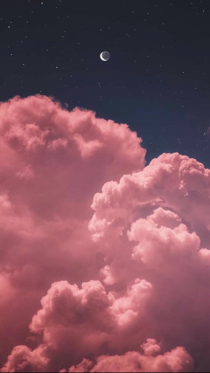 720x1280 pink clouds