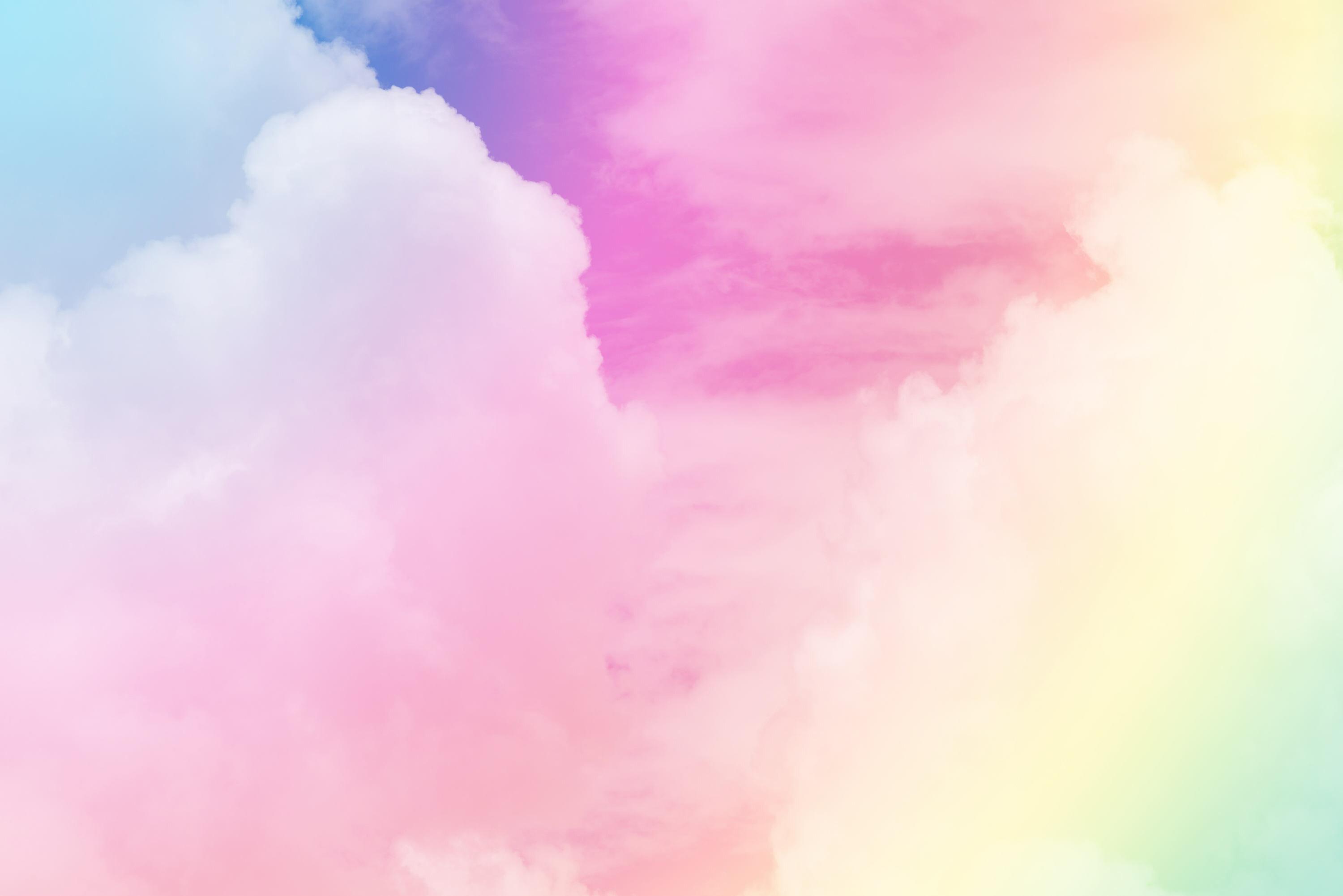 3000x2003 Ebern Designs Lafayette Removable Nursery Cloud Pastel Colored 3.92' L x 75 W Peel and Stick Wallpaper Roll