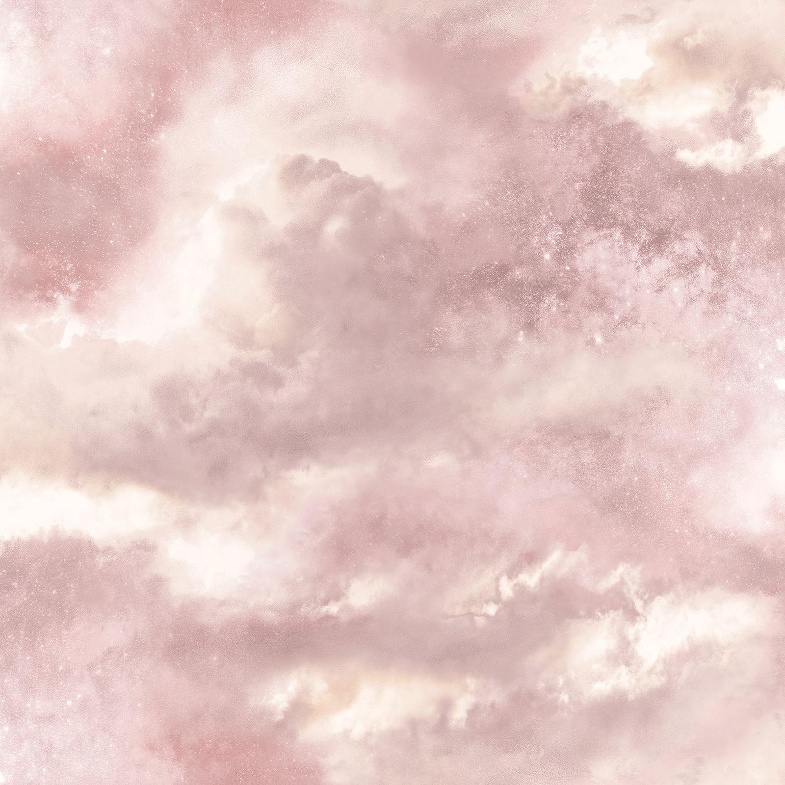 1600x1600 Pink Clouds Wallpaper