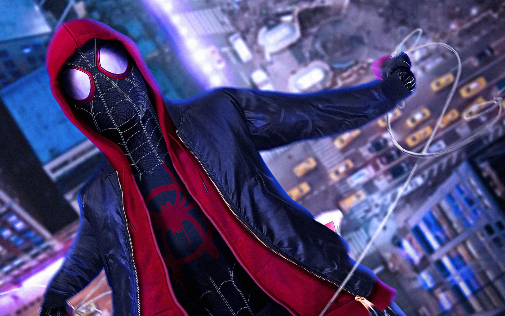 1920x1200 Free download Wallpaper Movie Spider Man Into The Spider Verse Desktop Picture [1920x1200] for your Desktop, Mobile & Tablet. Explore Spider Man Into The Spider Verse Wallpaper