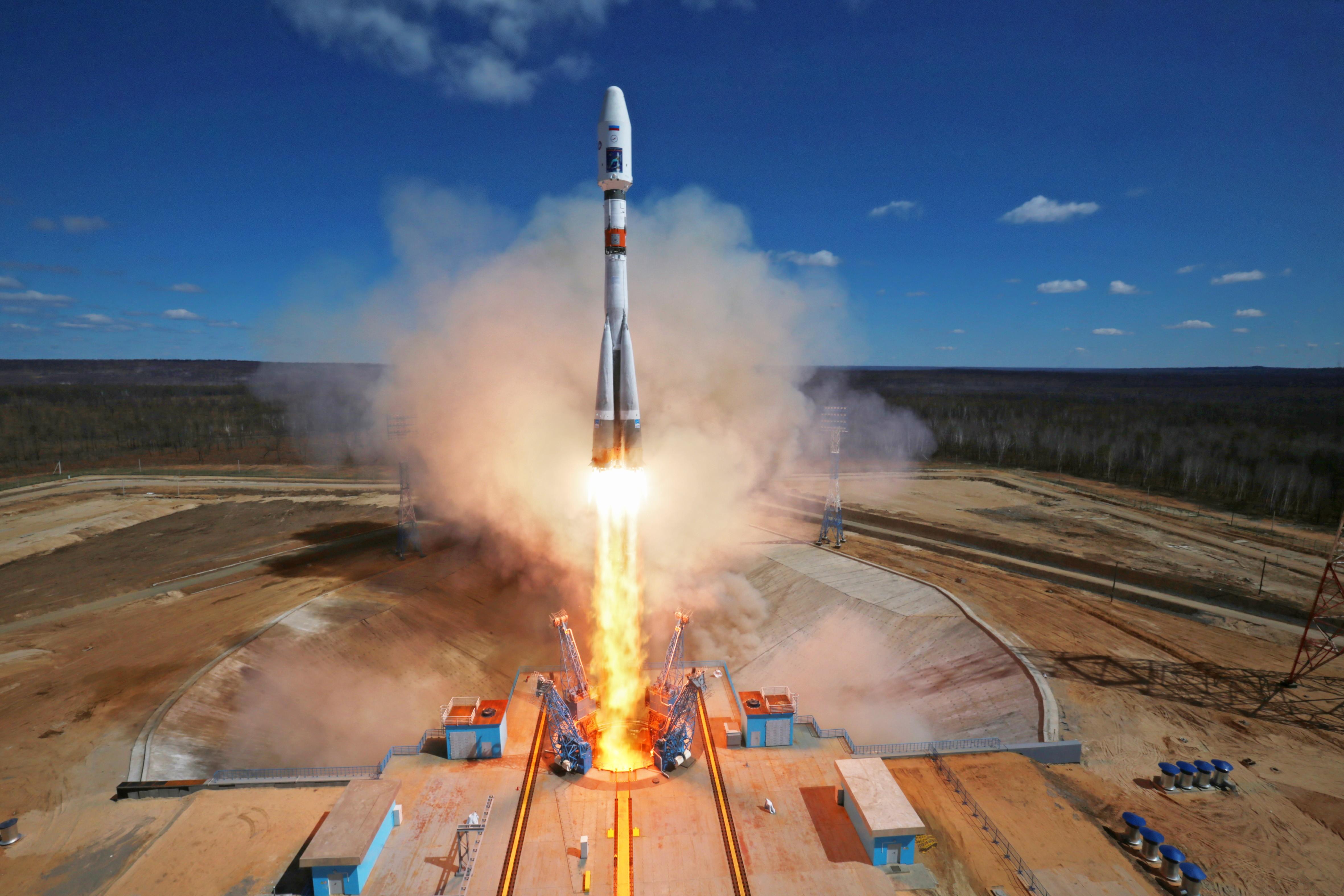 4724x3150 Roscosmos Vostochny Cosmodrome Soyuz Wallpaper:4724x3150