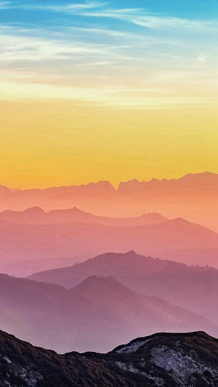 736x1308 Rainbow Aesthetic Wallpaper: HD, 4K, 5K for PC and Mobile. Download free image for iPhone, Android