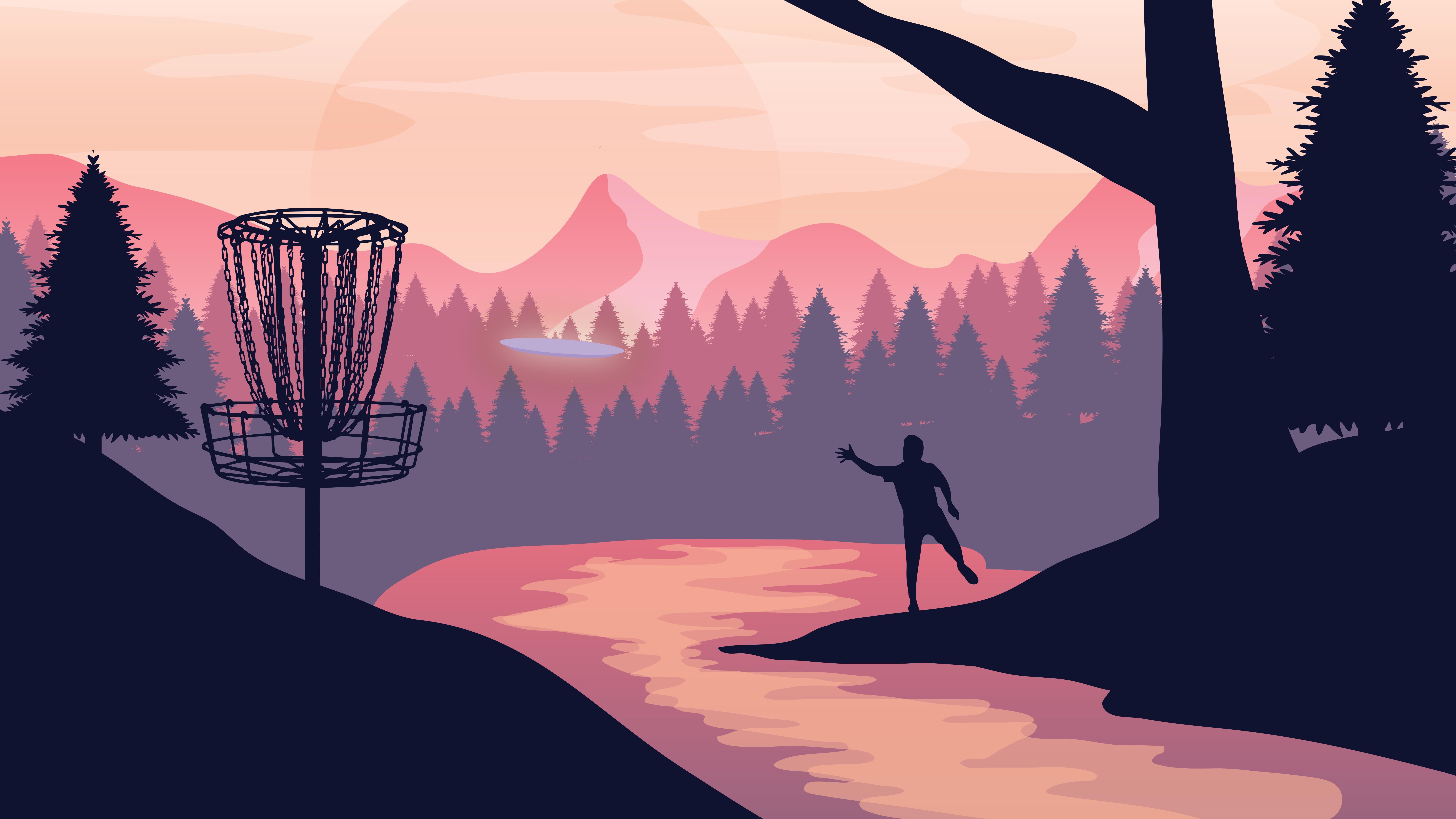 8000x4500 New disc golf illustration I did. More on my website!