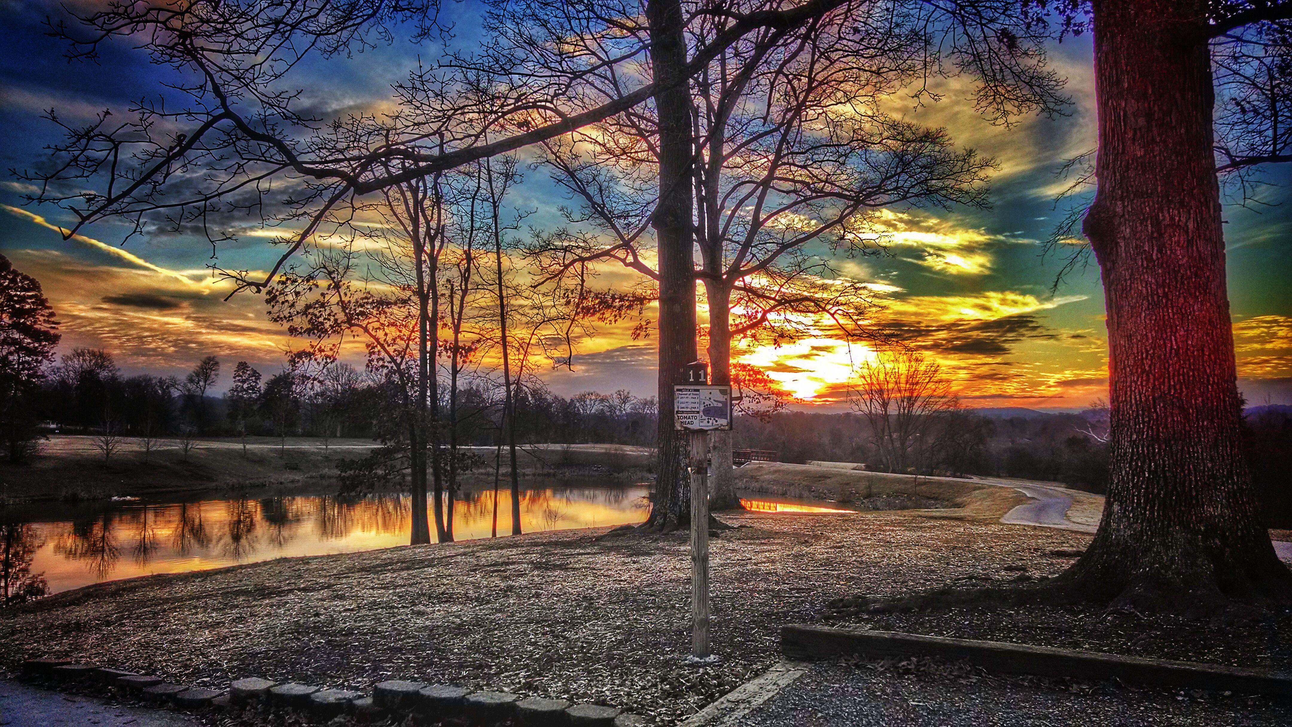4320x2432 Sunset from Hole 1