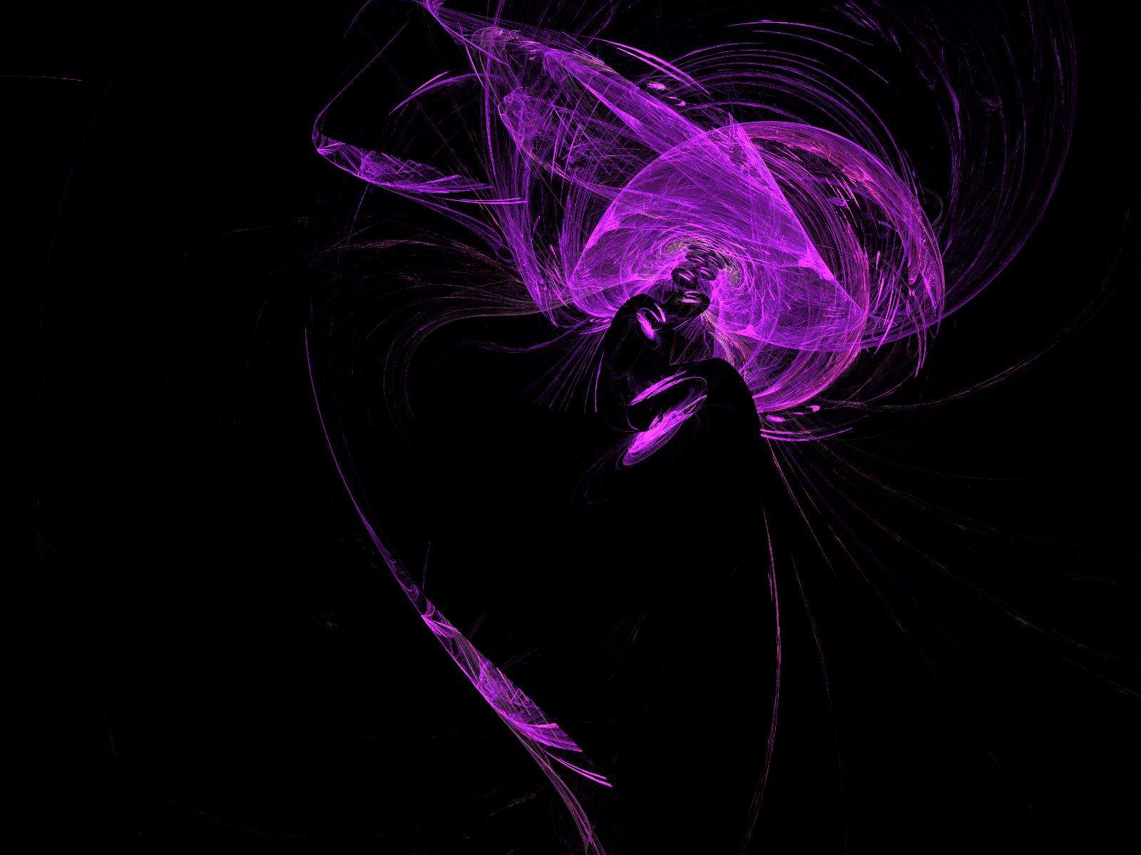 1600x1200 Black Purple Wallpaper 1920x1080