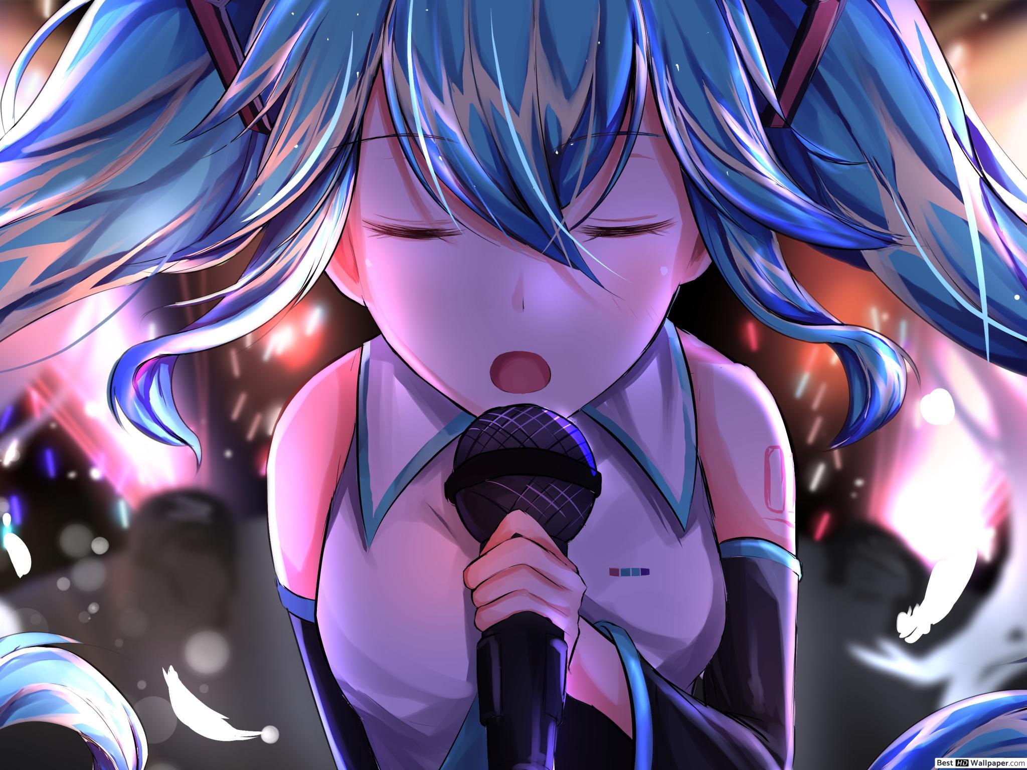 2048x1536 Hatsune Miku Live Audition HD wallpaper download