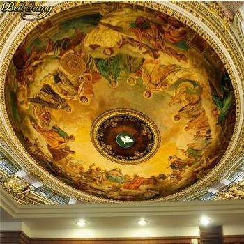 350x350 Compare Custom Photo Wallpaper Painting Wall Paper Ornate Ceiling Ceiling Roof Roof Renovation 3D Wall Mural Wallpaper For Living Room Price in Singapore. Best Buy in Singapore