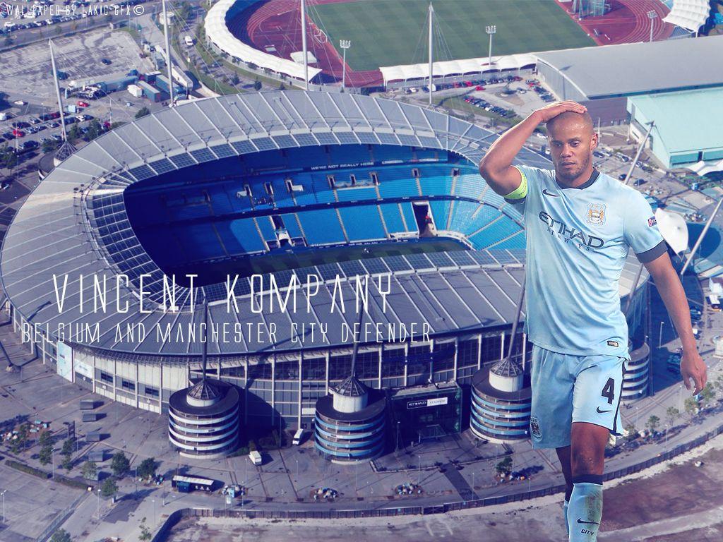 1024x768 Vincent Kompany Wallpaper