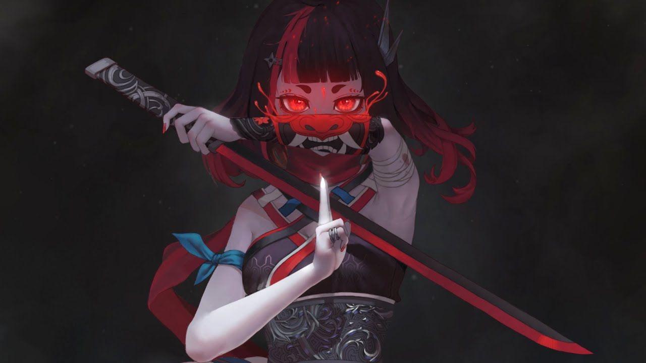 1280x720 Kompany (feat. RUNN). Anime, Ninja girl, Ninja wallpaper