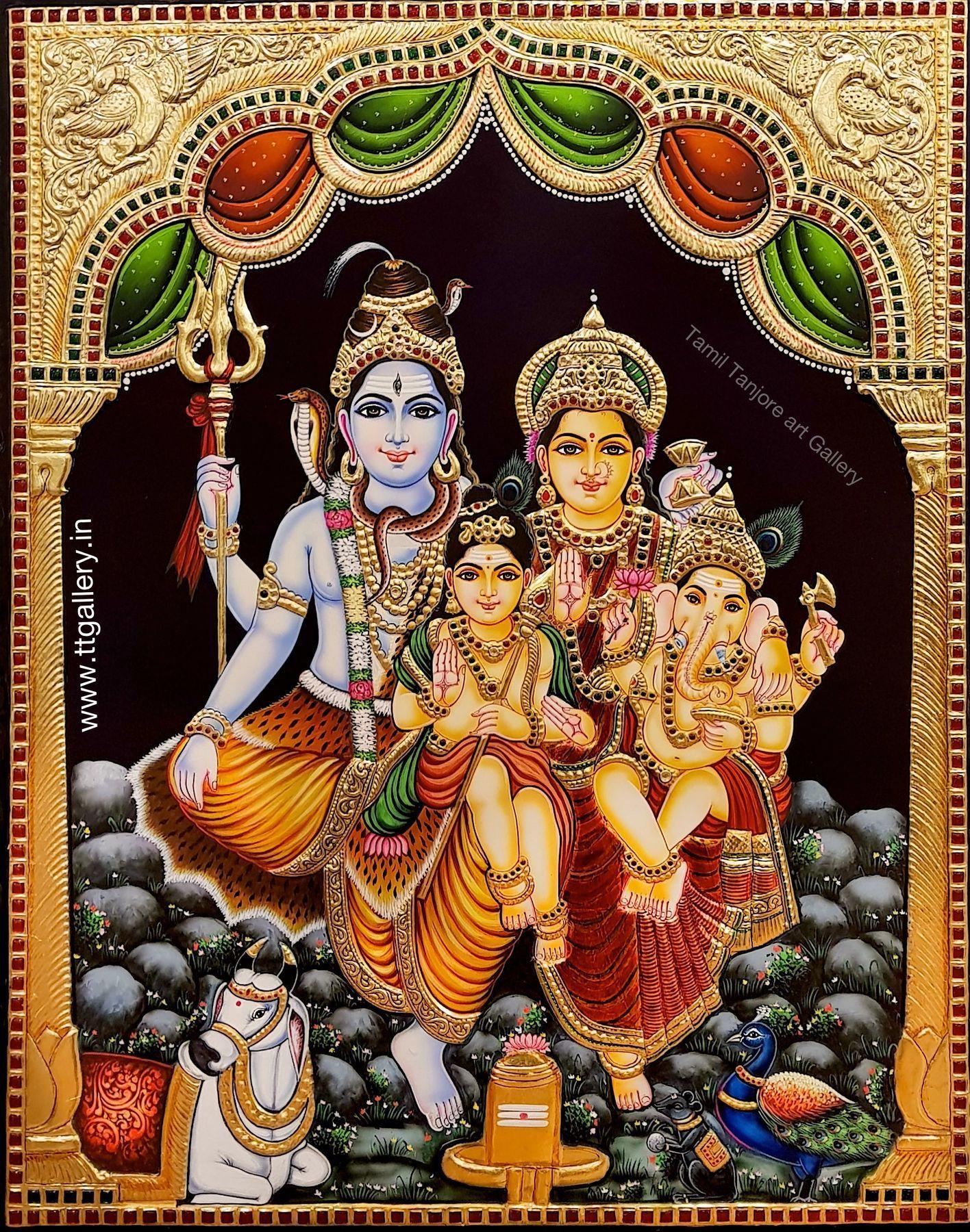 1416x1800 Tanjore Pintura Online. Tamil Tanjore galería de arte. Tanjore painting, Lord shiva painting, Lord murugan wallpaper