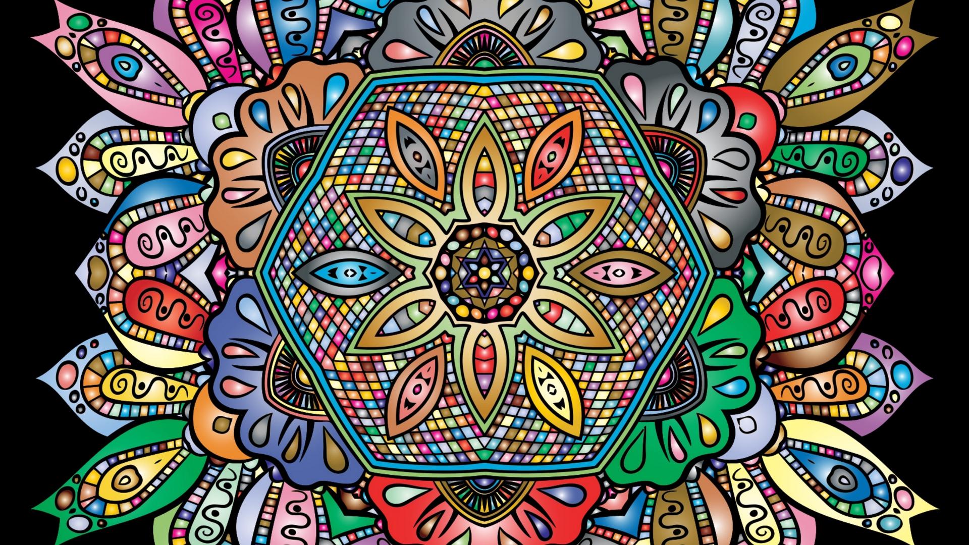 1920x1080 mandala wallpaper 108