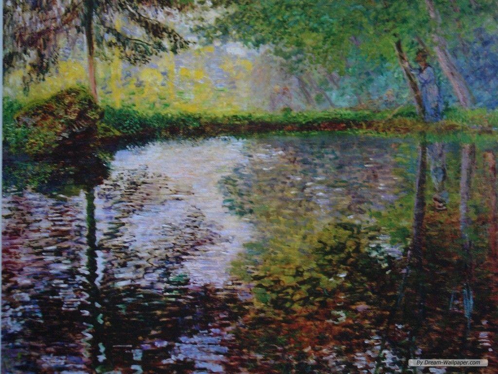 1024x768 Free Wallpaper Art wallpaper Monet Painting