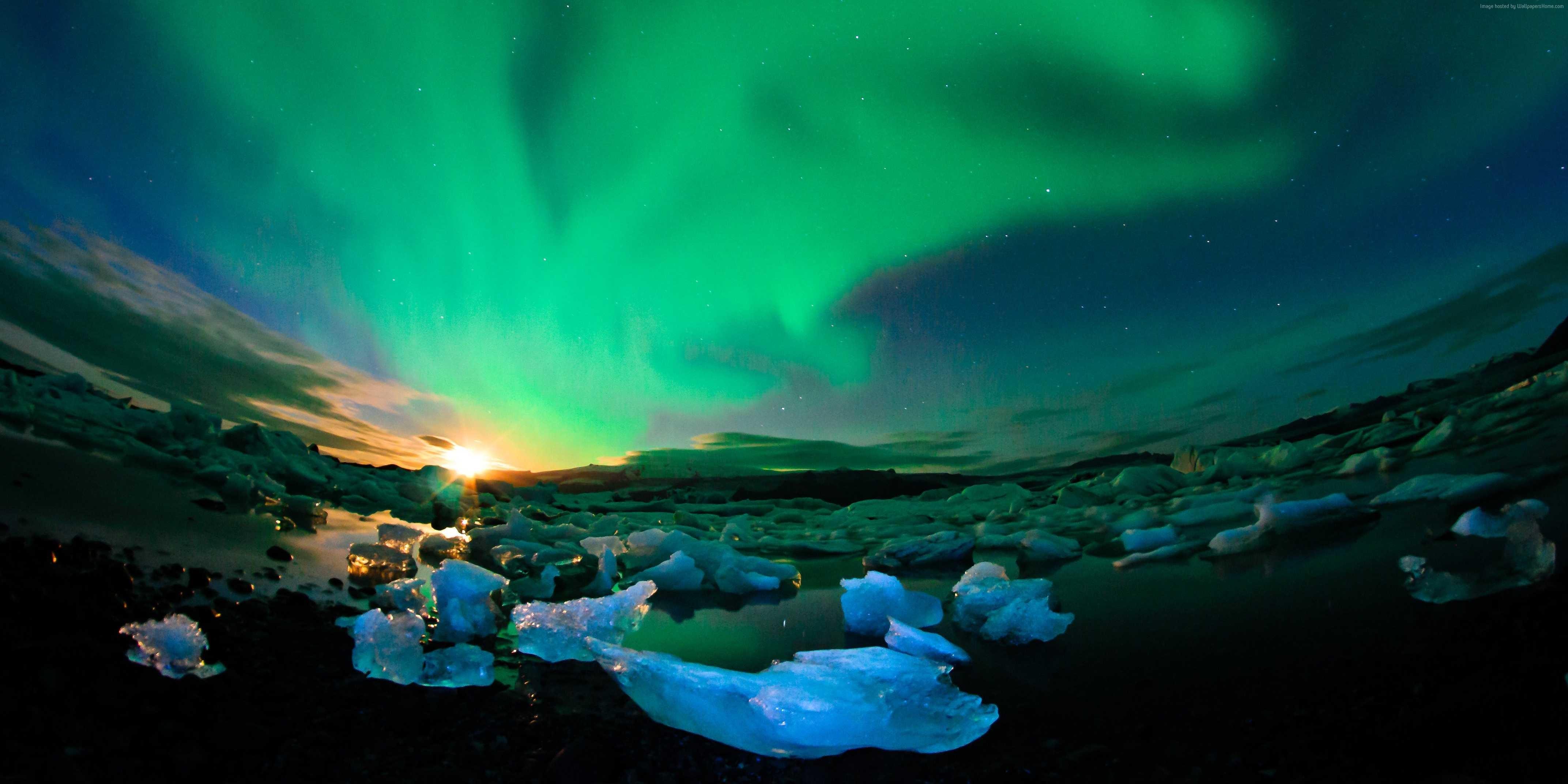 Green Northern Lights Wallpapers - Top Free Green Northern Lights