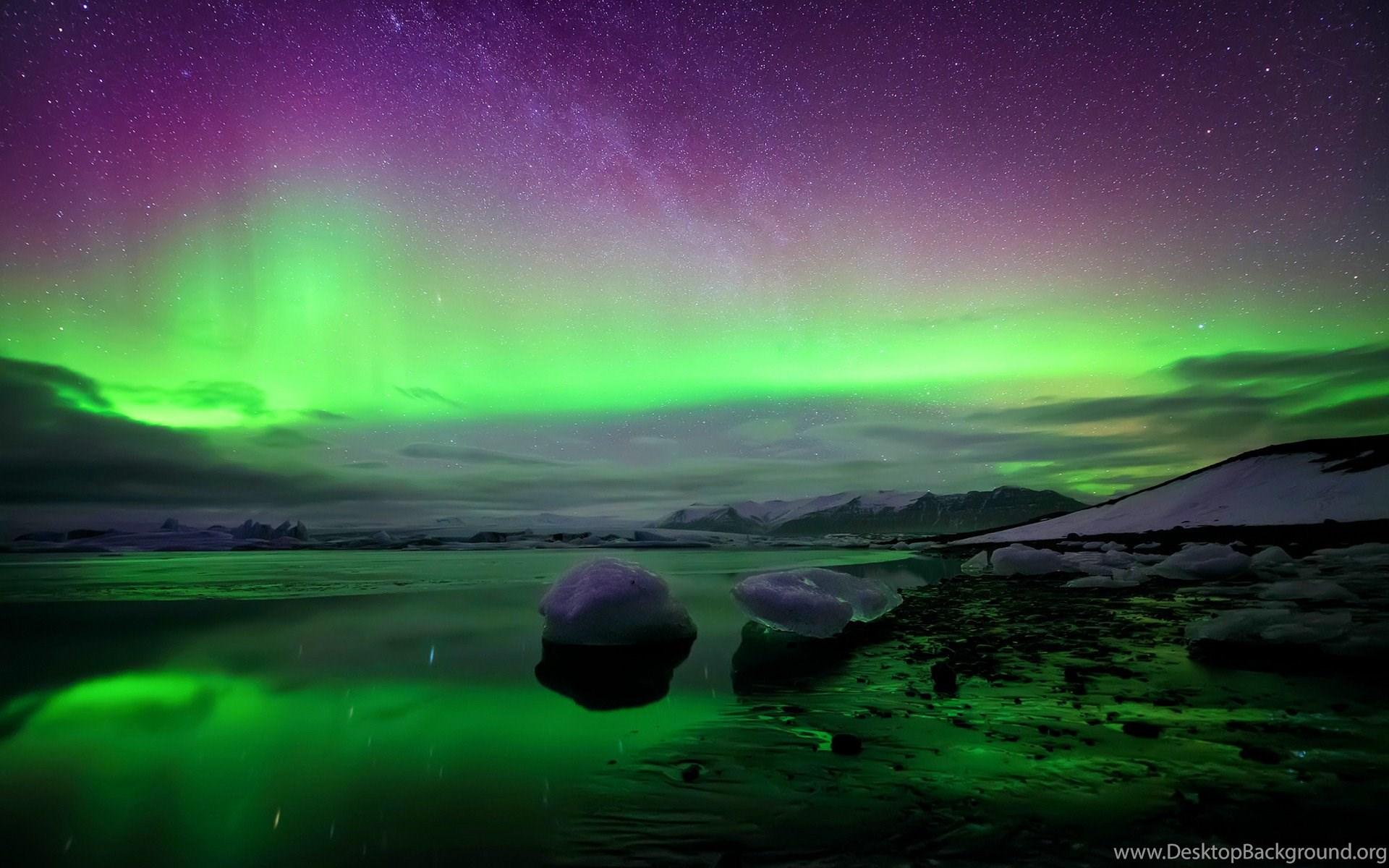 1920x1200 Northern Lights Iceland Aurora Borealis HD Wallpaper. Desktop Background