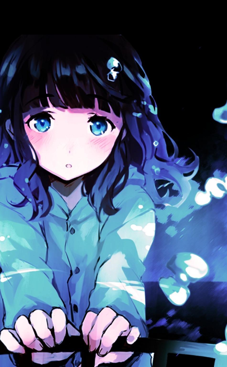 950x1534 depressed sad anime girl wallpaper
