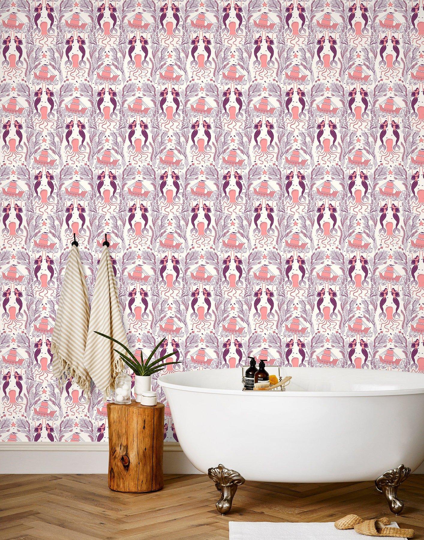 1414x1800 Mermaids Wallpaper. Hygge & West