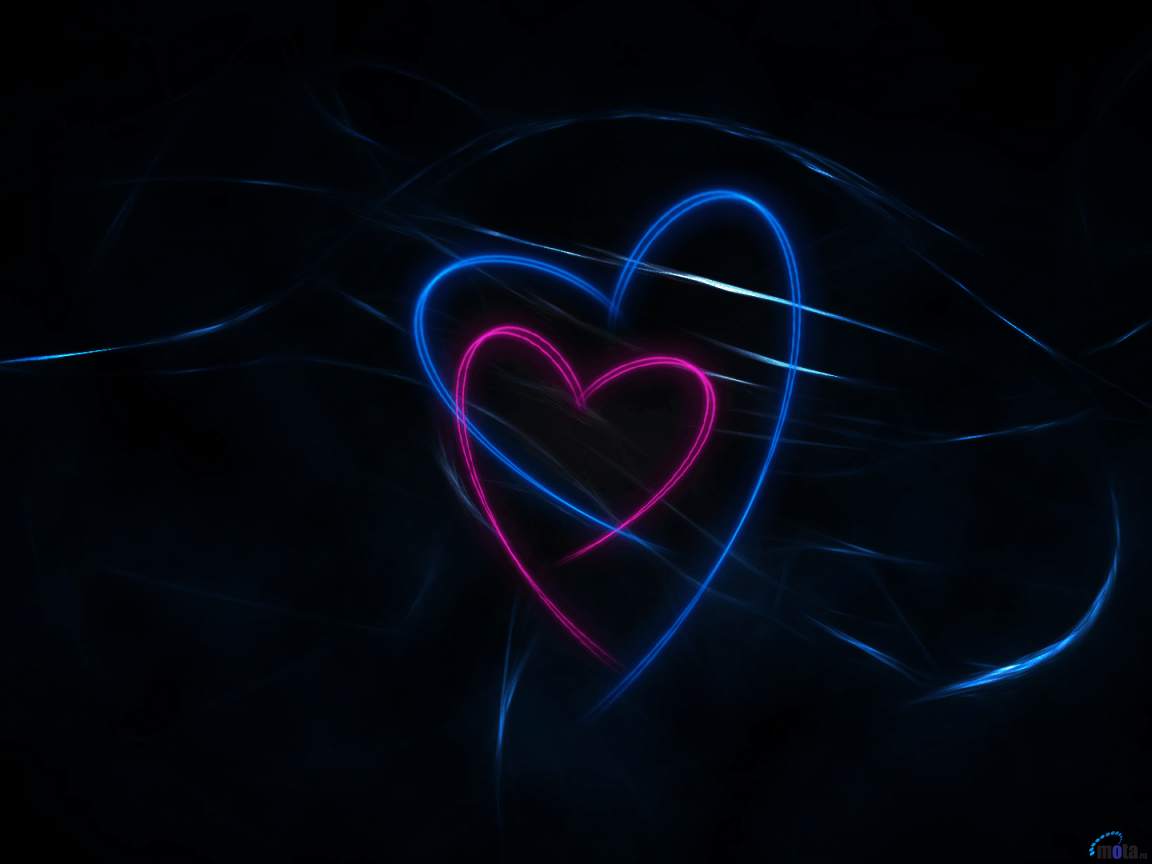 1152x864 Dark Love Wallpaper