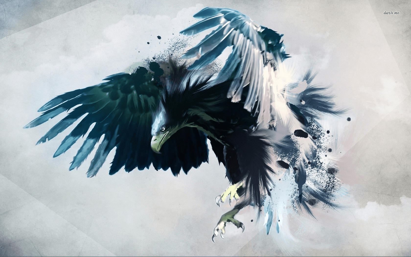 1680x1050 Black Ambian Eagle. Reborn: Evolving From Nothing