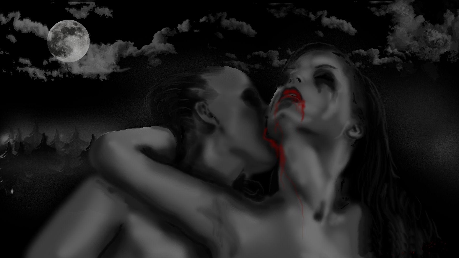 1920x1080 Fantasy Vampire HD Wallpaper