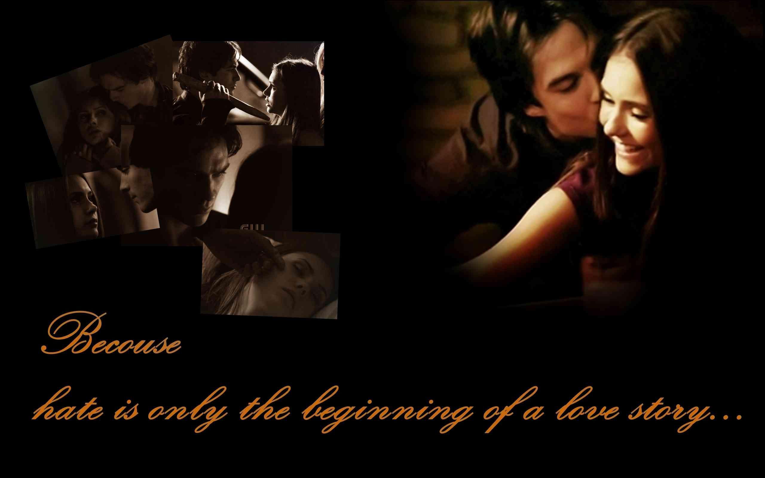 2560x1600 Wallpaper per voi. Vampire diaries wallpaper, Delena, Vampire diaries