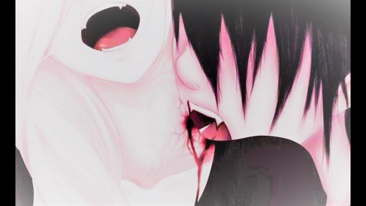 1280x720 Vampire Love Anime Couple