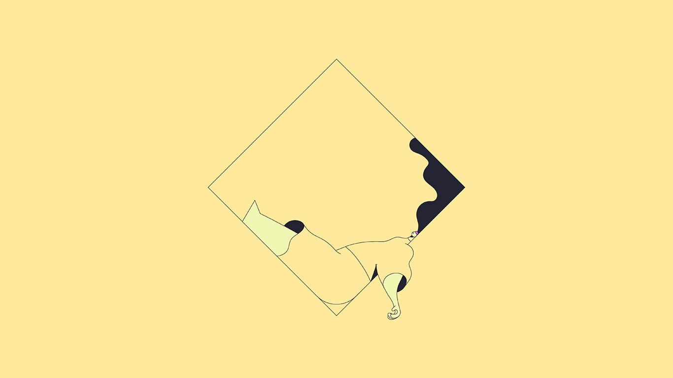 1366x768 Aesthetic Laptop Background Yellow Wallpaper Portal