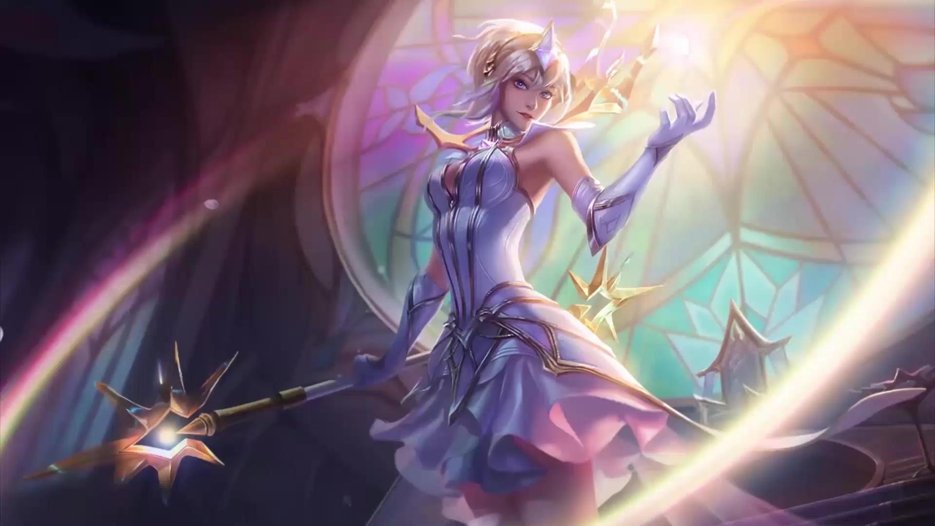 1920x1080 Elementalist Lux League Of Legends Live Wallpaper