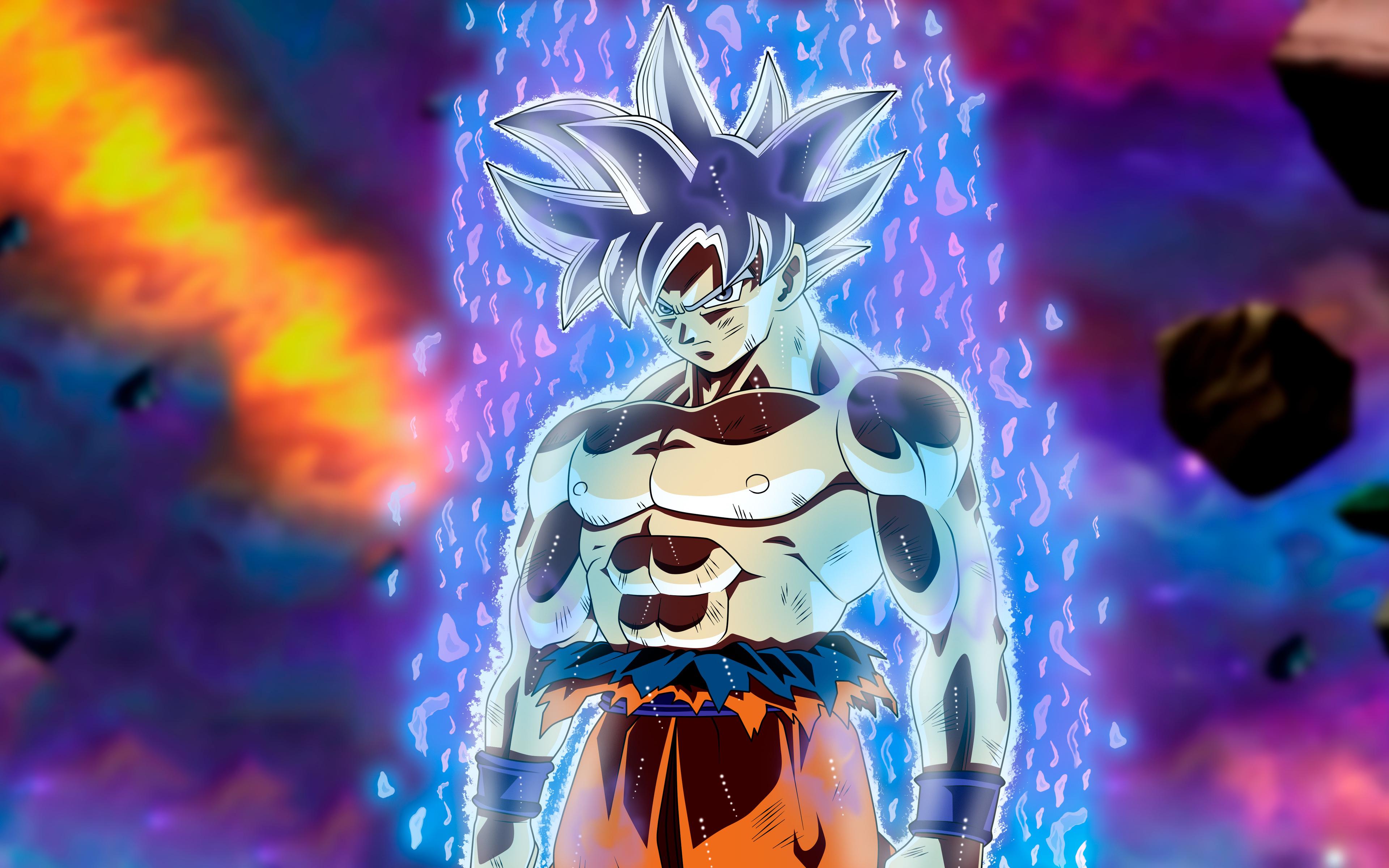 3840x2400 Goku Mui Wallpaper