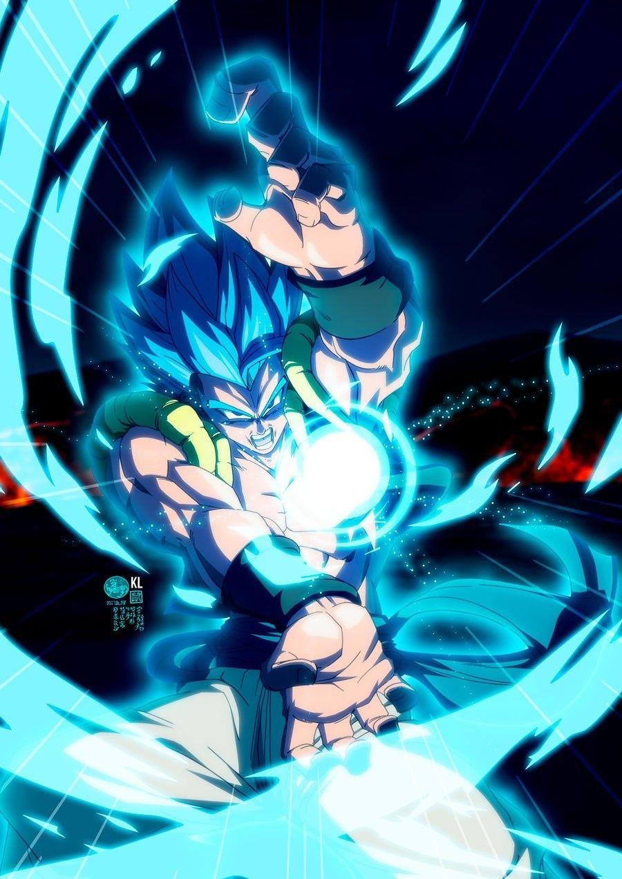 900x1273 Gogeta blue (Broly Movie) vs Current MUI Goku