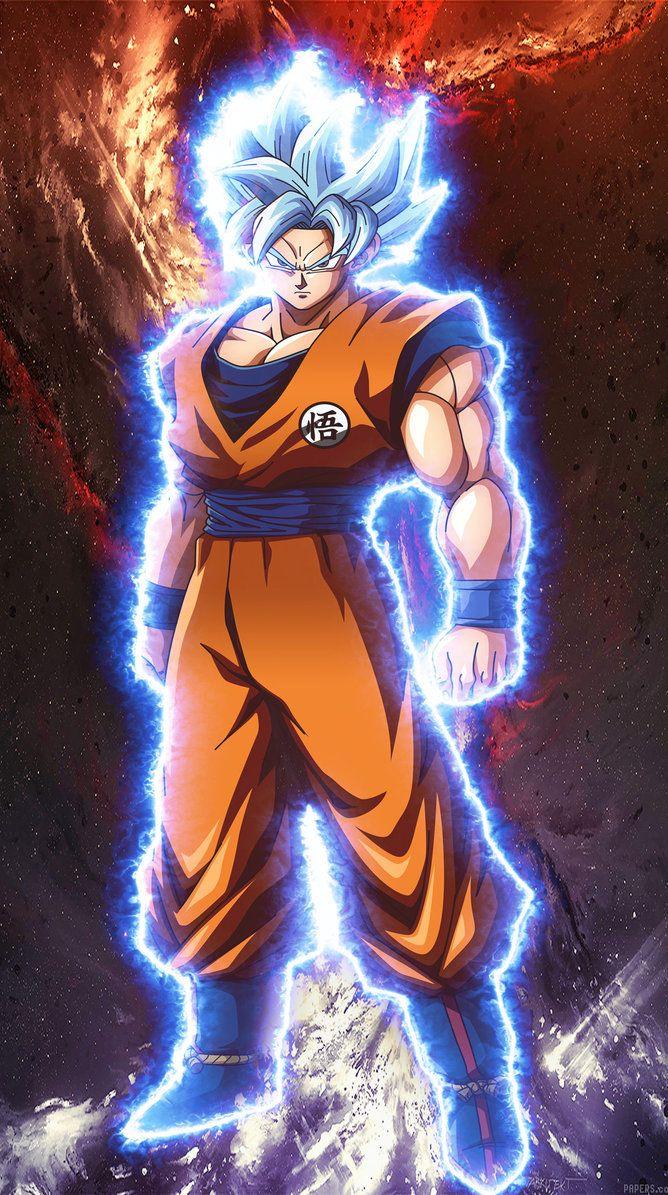 668x1195 Goku Mui Dbz Fighter by JemmyPranata. Anime dragon ball super, Dragon ball super goku, Dragon ball super art