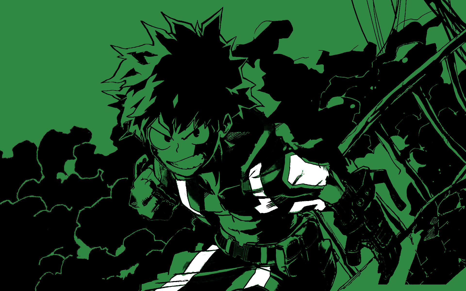 Deku Green Wallpapers - Top Free Deku Green Backgrounds - WallpaperAccess