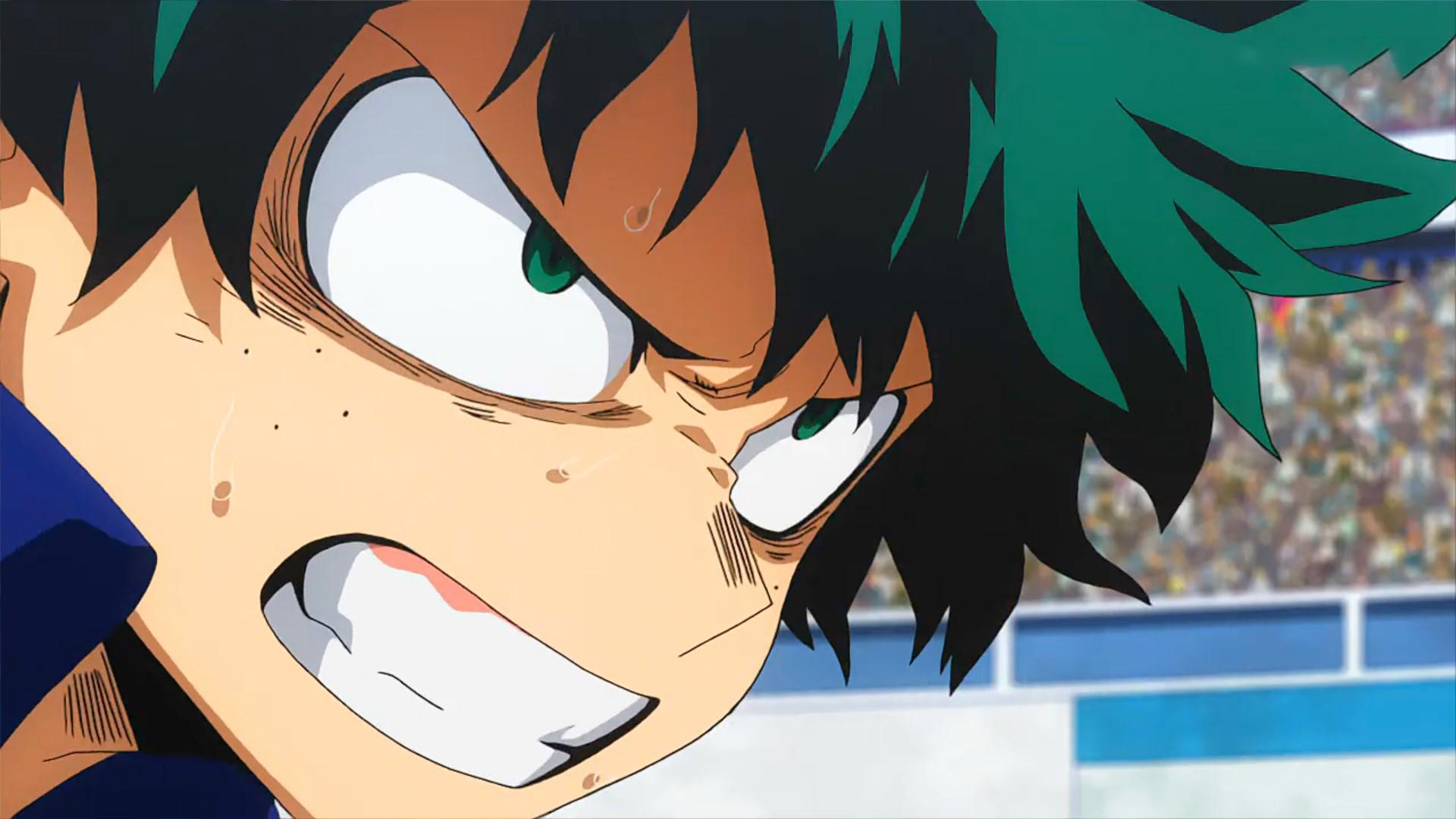 1920x1080 Wallpaper / Izuku Midoriya, Deku, anime boys, green eyes, Male