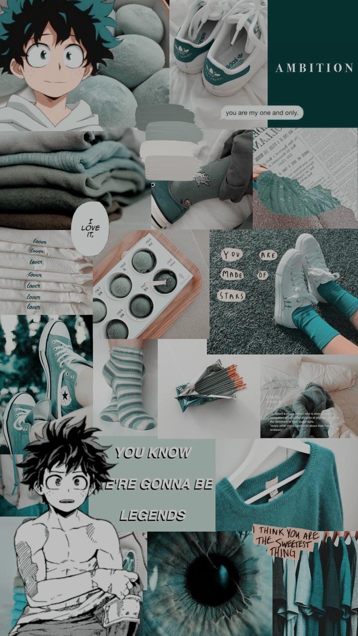 720x1280 my hero academia, izuku and aesthetic