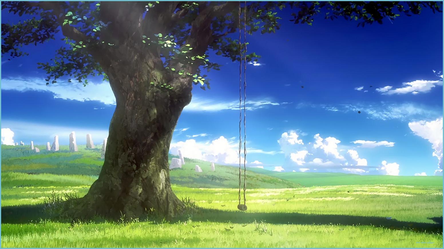 1552x873 Anime Nature Wallpaper Free Anime Nature Background Nature Wallpaper