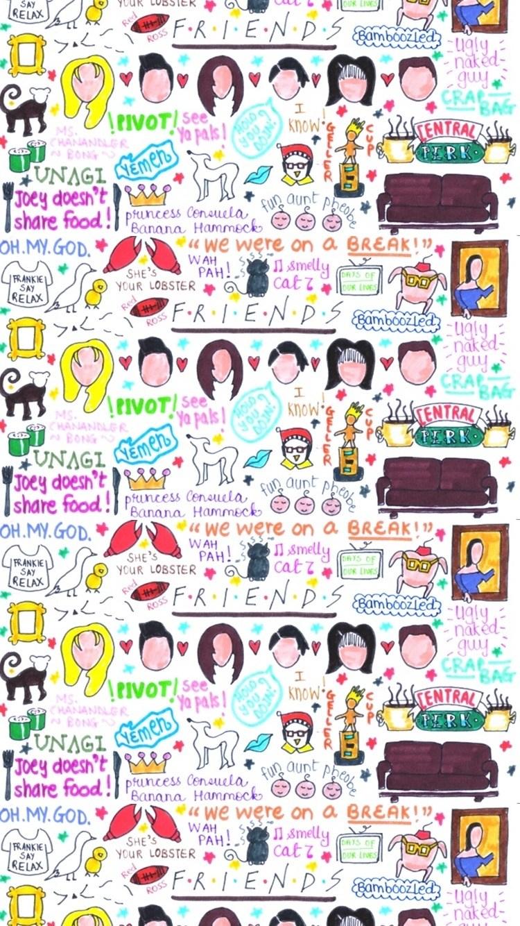 750x1334 friends mobile wallpaper, event, conversation