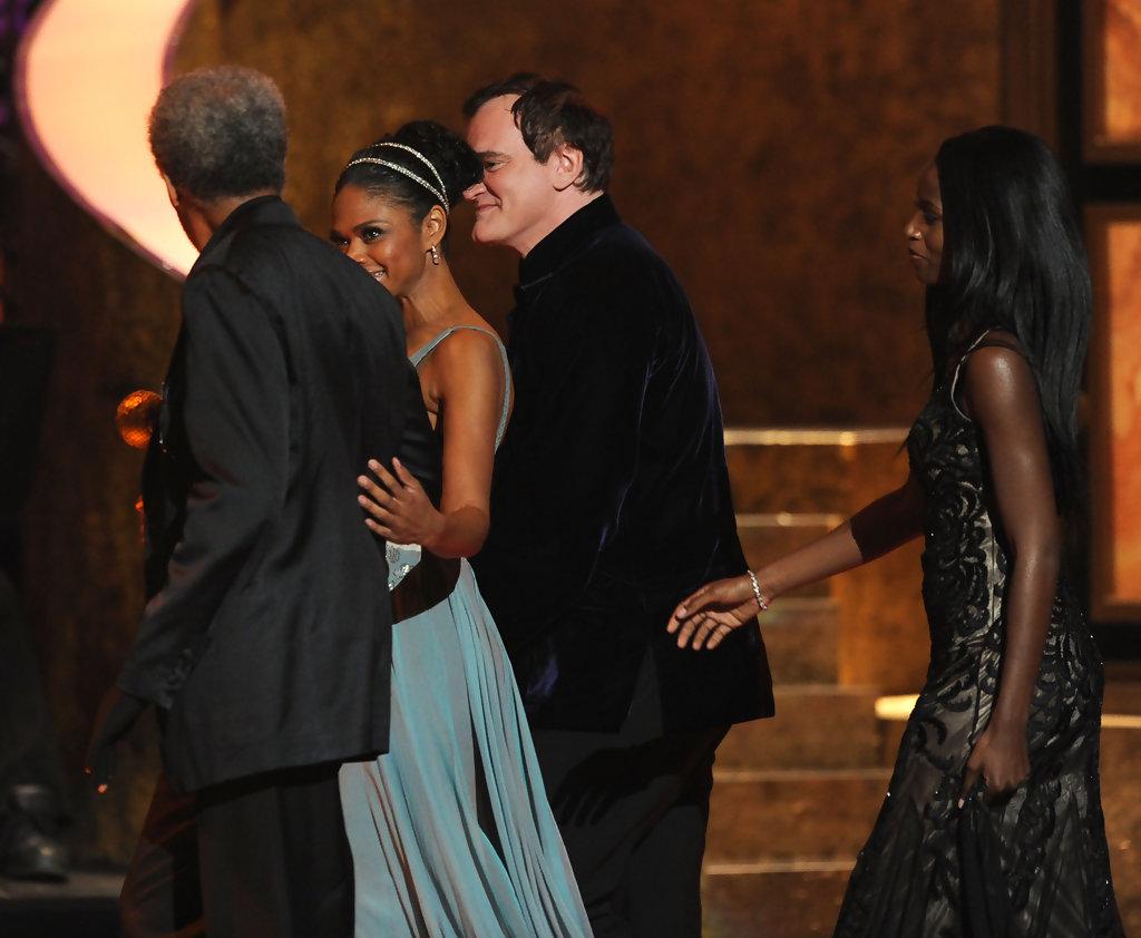 1024x842 Quentin Tarantino, Morgan Freeman, Kimberly Elise Freeman and Kimberly Elise Photo