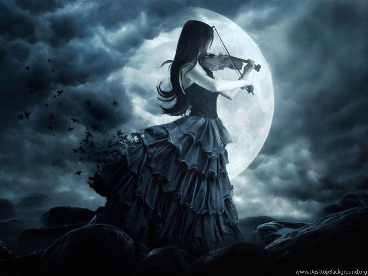 1280x960 Beautiful Romantic Moonlight Wallpaper Desktop Background