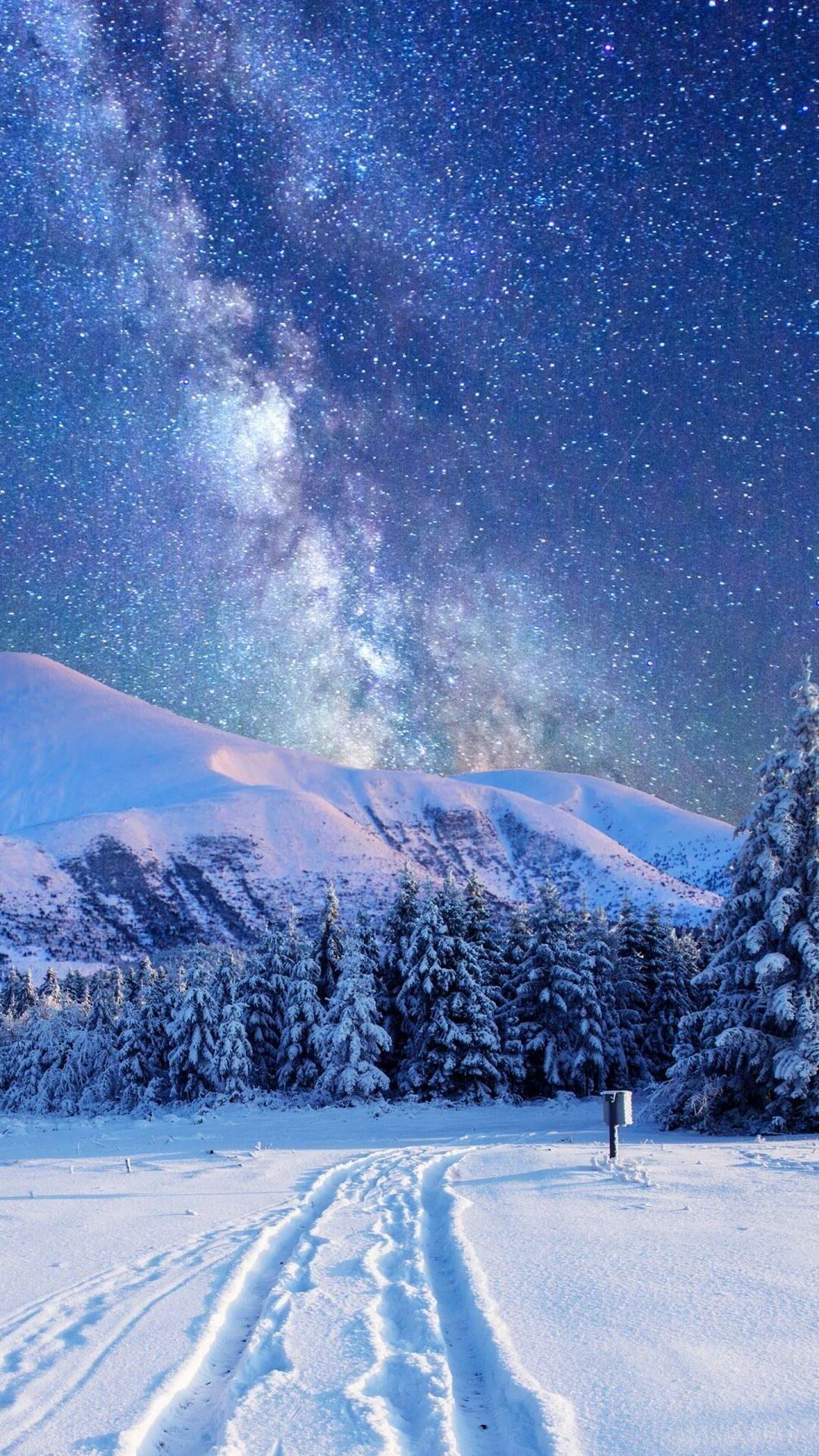 1080x1920 Cute Winter Wallpaper For IPhone Wallpaper