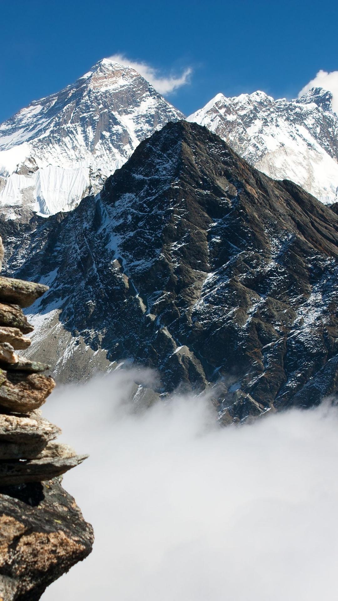 1080x1920 Berg Bild: iPhone 7 Mount Everest iPhone Wallpaper