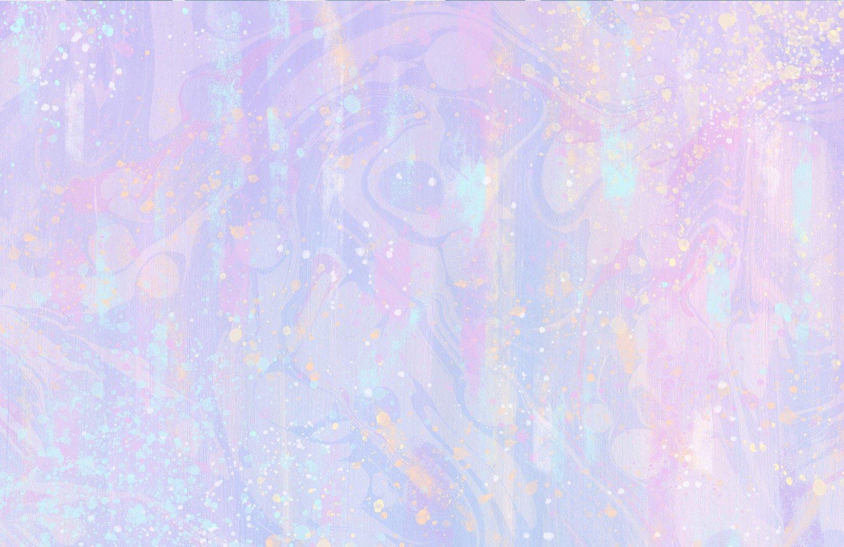 1650x1070 Pastel Pink & Purple Unicorn Wallpaper Mural