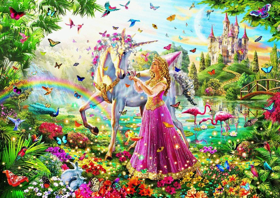 Princess Unicorn Wallpapers Top Free Princess Unicorn Backgrounds Wallpaperaccess 