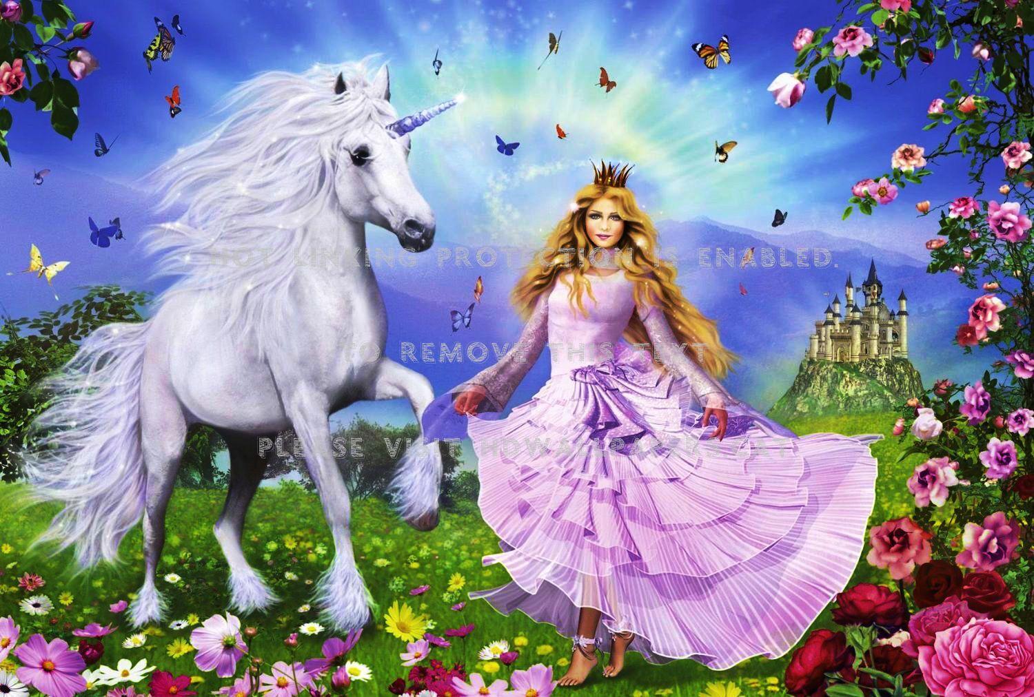Princess Unicorn Wallpapers - Top Free Princess Unicorn Backgrounds ...