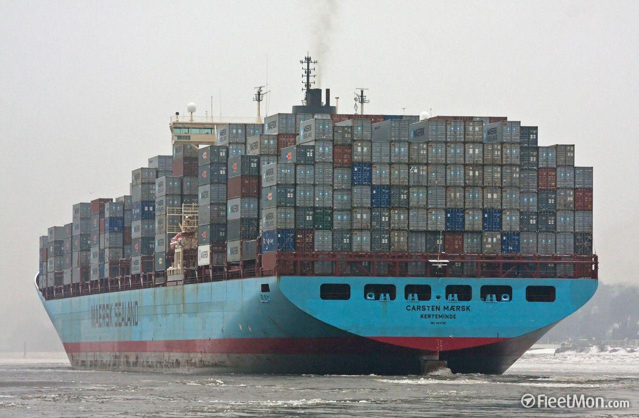 1280x837 Photo of CARSTEN MAERSK taken by FleetMon shipspotter Grasbrook. Tanker ship, Ocean freight, Cargo shipping