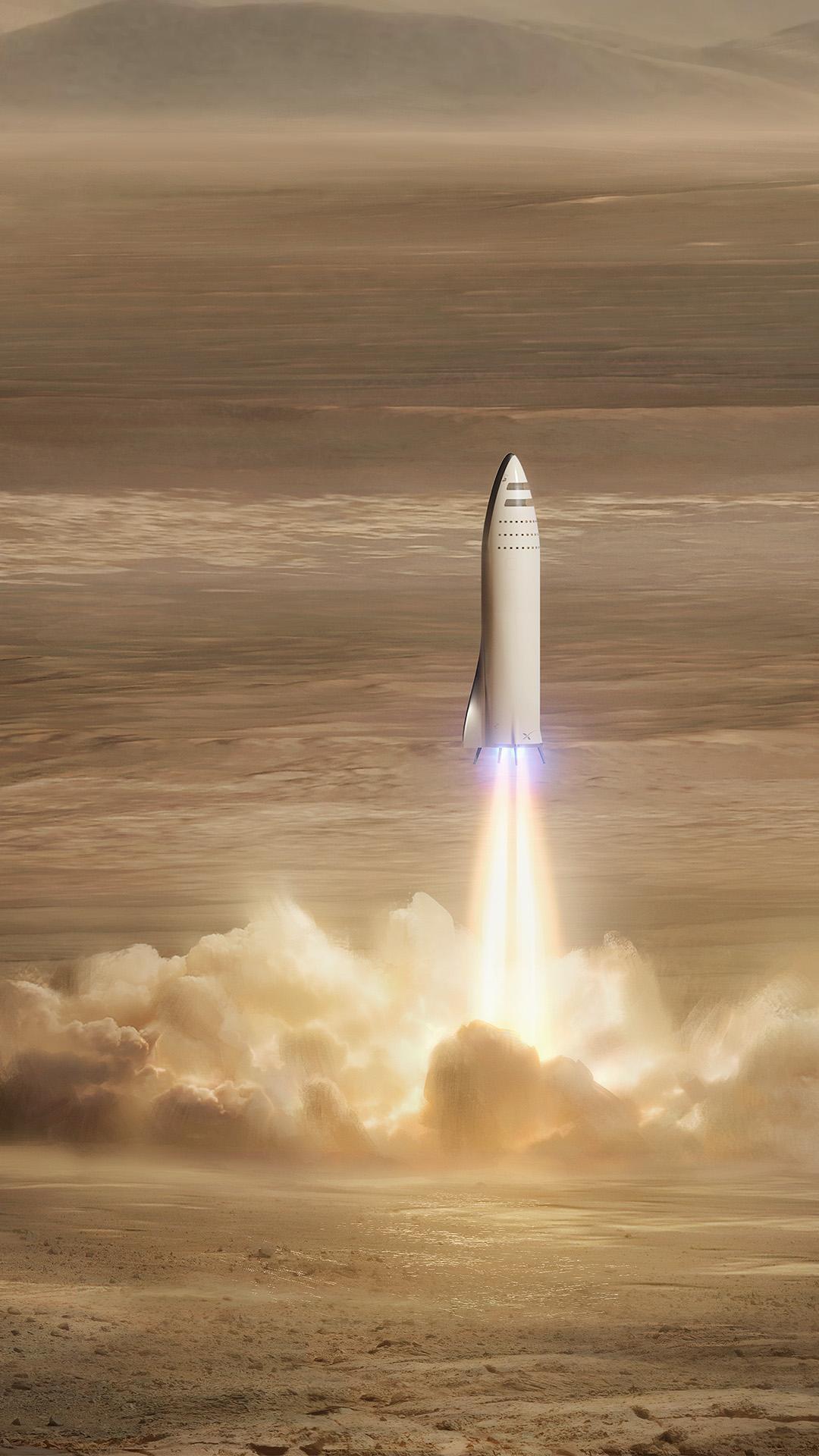 1080x1920 Space X iPhone Wallpaper