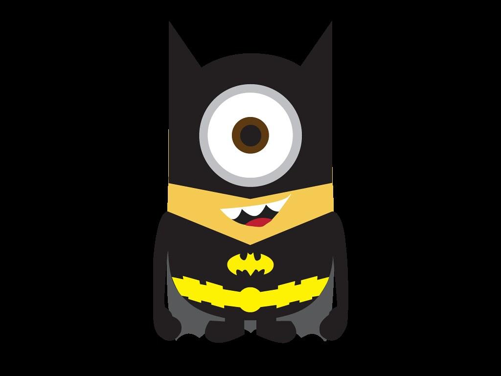 1024x768 Minion Batman
