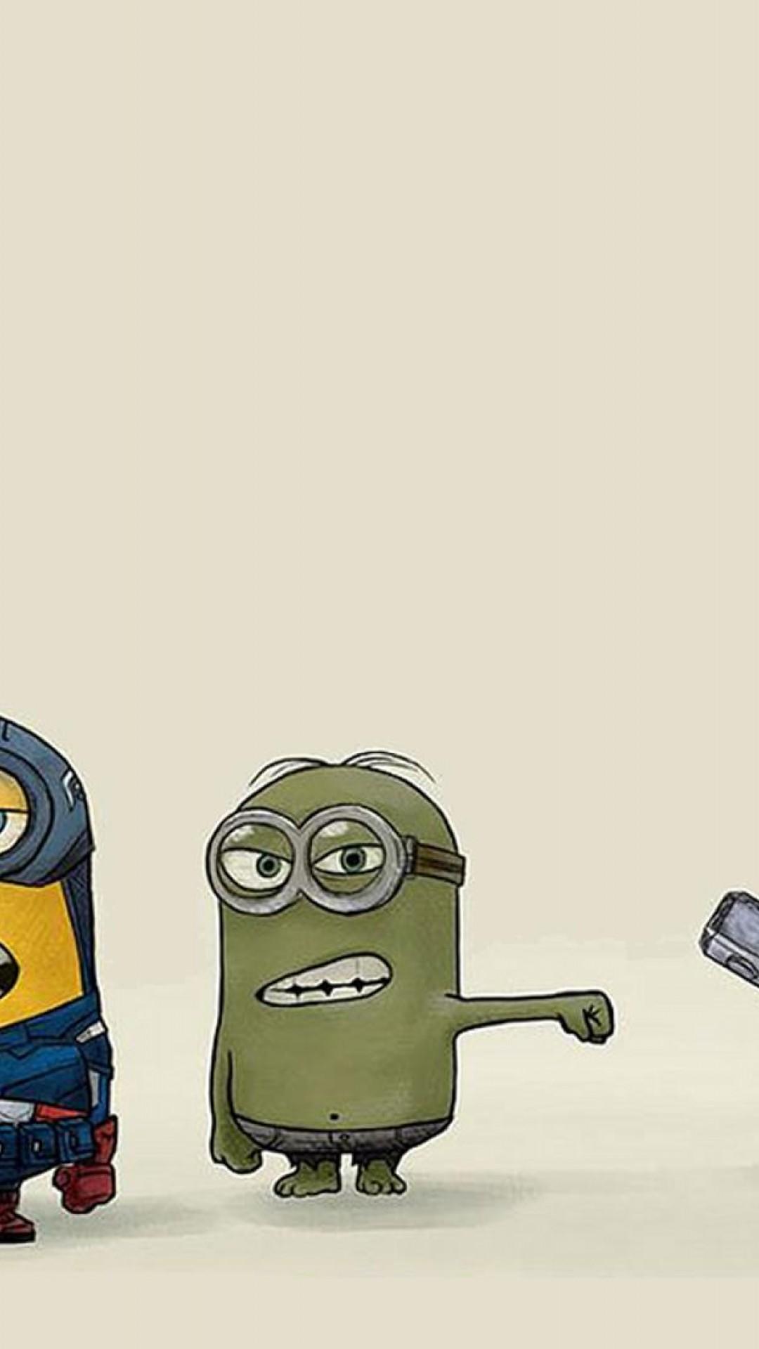 1080x1920 Minions Avengers HD Wallpaper available in different dimensions iPhone 6 / 6S Plus