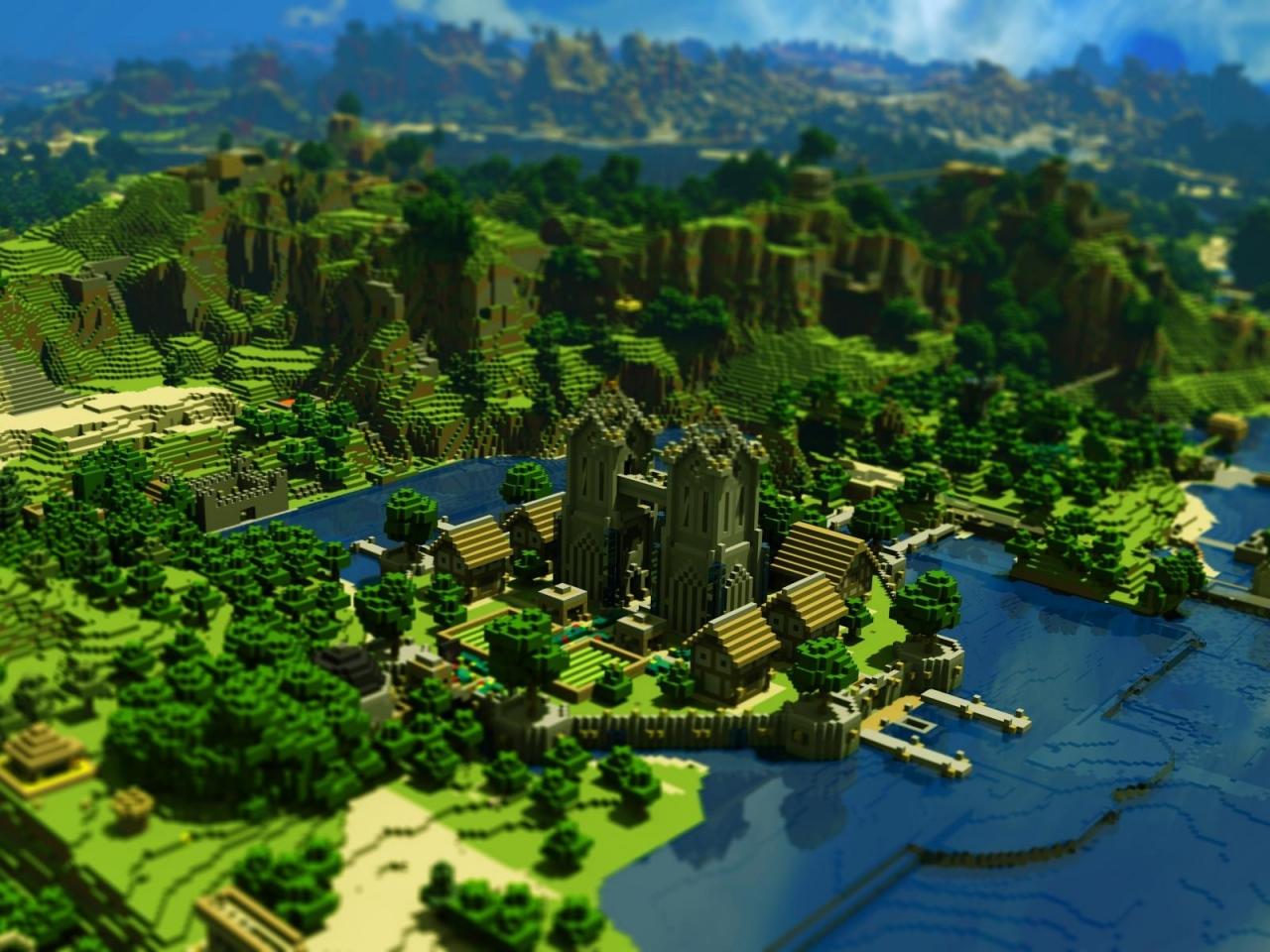 Minecraft Village Wallpapers Top Free Minecraft Village Backgrounds